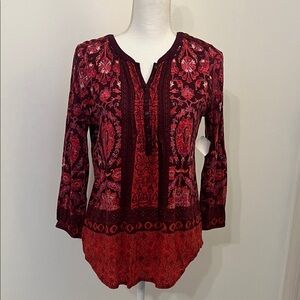 Lucky Brand Boho blouse